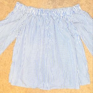 Off the shoulder shirt